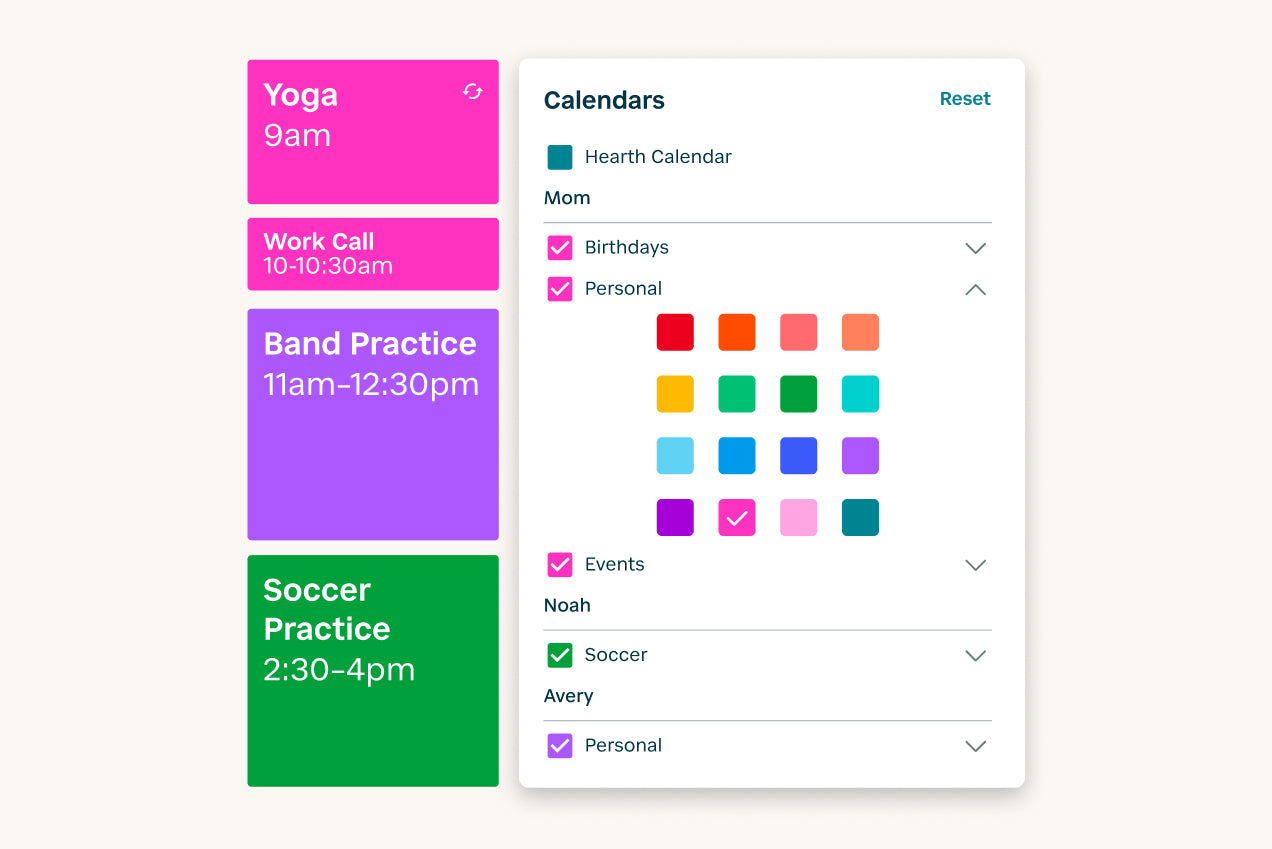 Your Guide to the Best Digital Family Calendar – Hearth Display