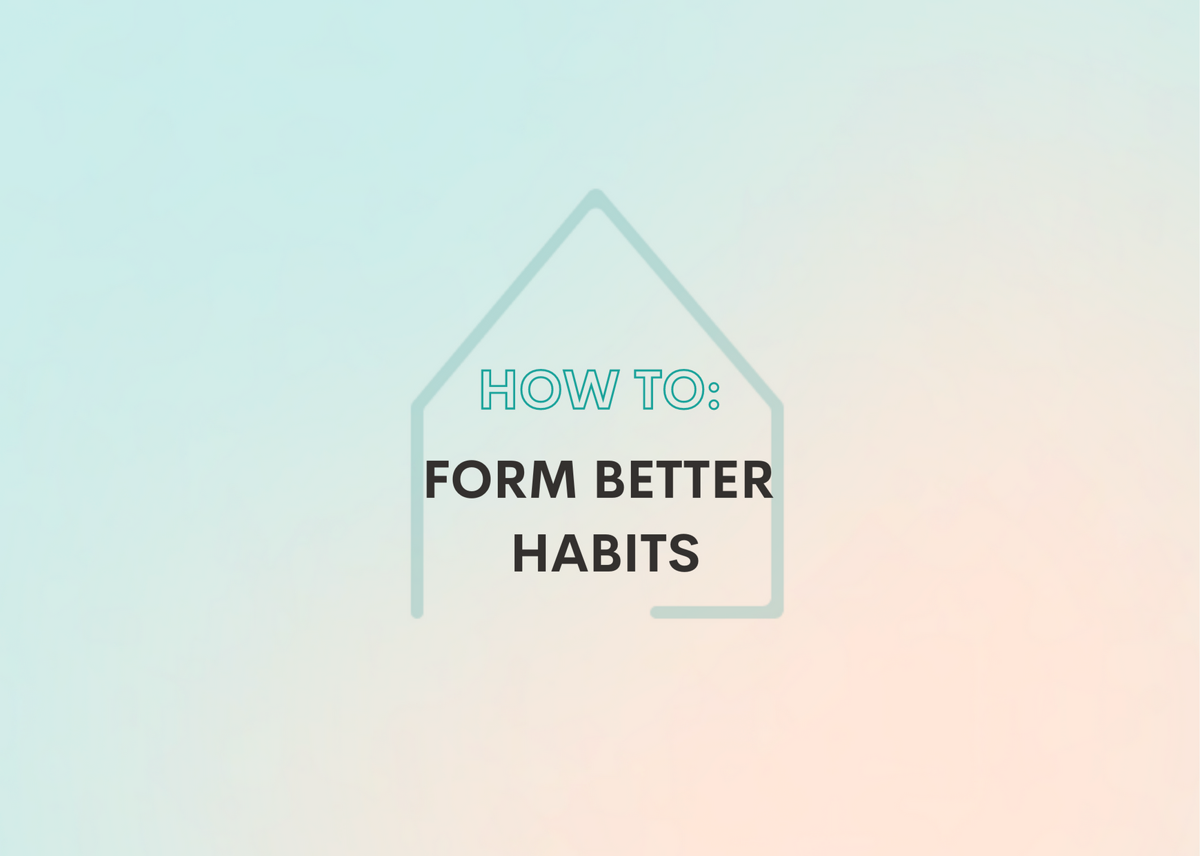 How to better form habits using the habit loop