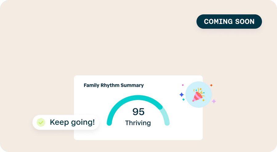 A pulse check that shows how your family is flowing.